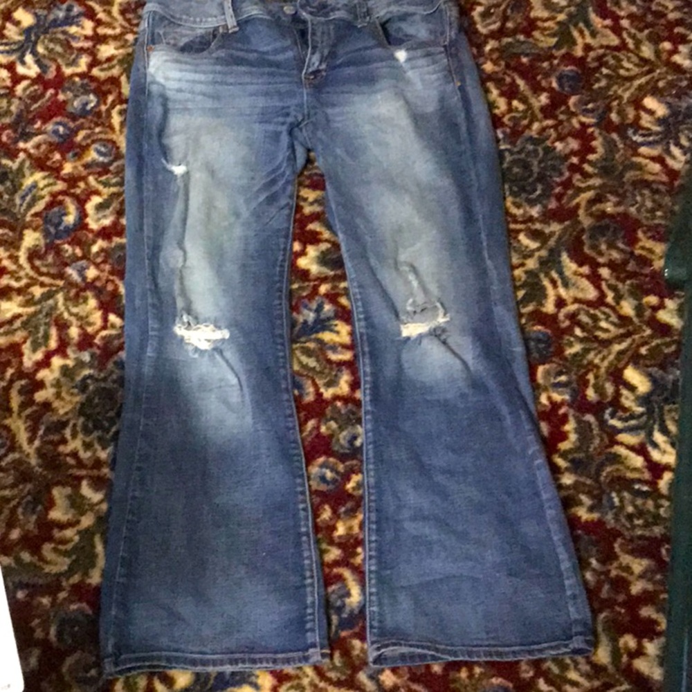 American Eagle Outfitters blue jeans size 14